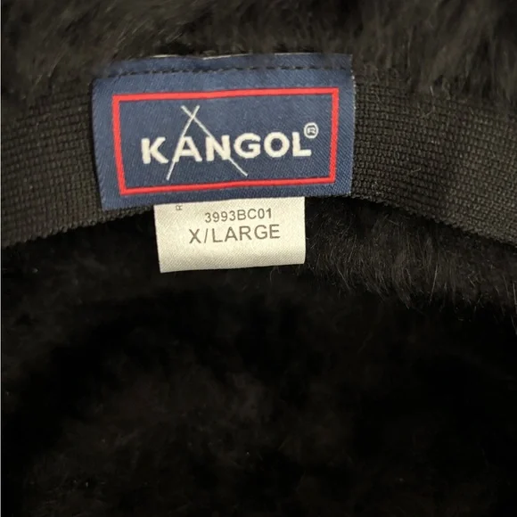 Kangol Angora Black Bucket Hat. Size XL - Picture 4 of 8